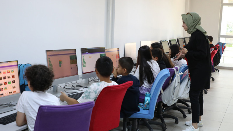 10 Bin Çocuk Melikgazi’nin Yaz Kurslarında Tatilini Dolu Dolu Geçirdi
