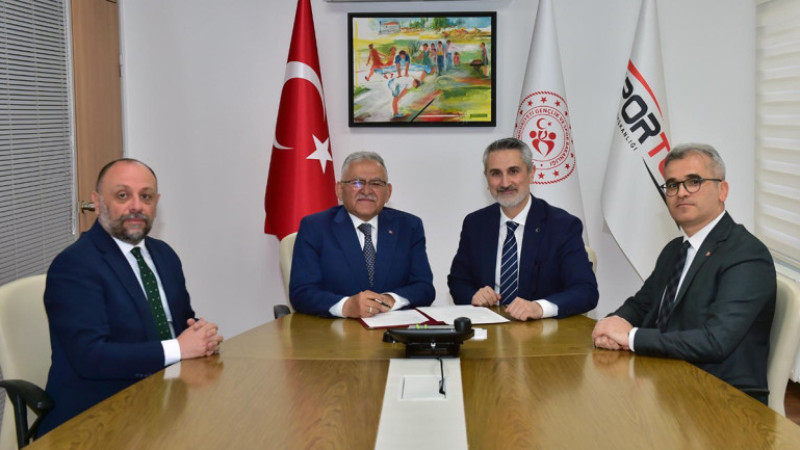 Avrupa Spor Şehri Kayseri’ye Bir Proje Daha: Atletizm Pisti