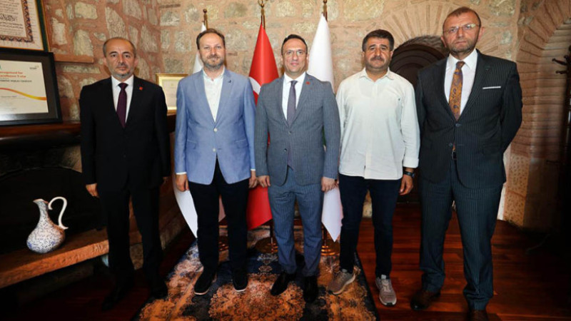 Saadet Partisi’nden Yeşilay’a Ziyaret