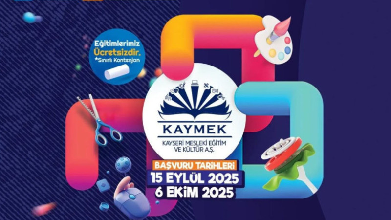 Kaymek Sanat Ve Mesleki Eğitim Kurslarına Kayıtlar Başladı