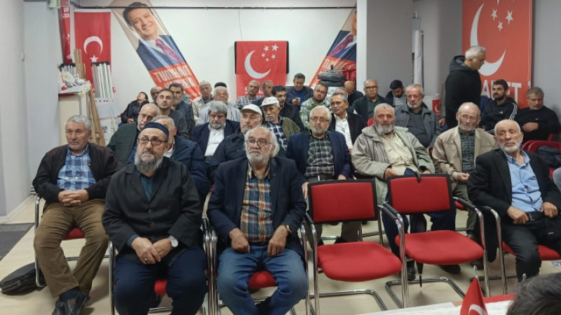 Saadette divan toplantıları yapıldı