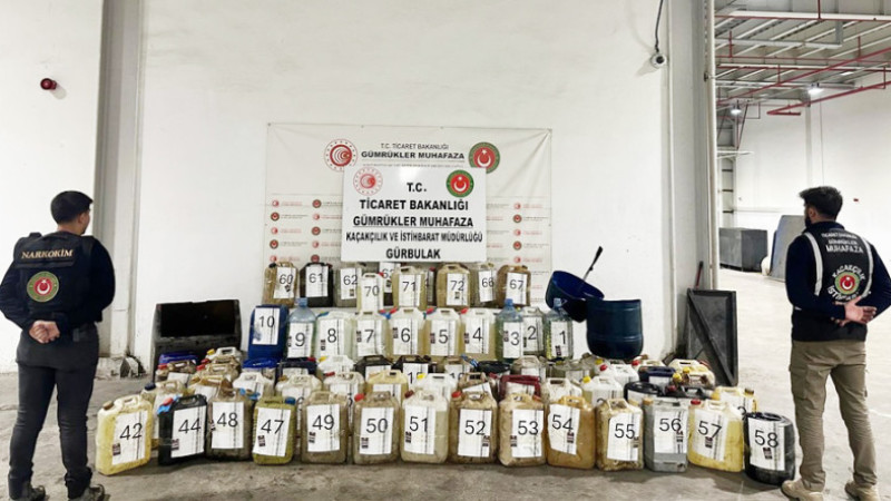 Gümrüklerde 1.3 ton uyuşturucu madde yakalandı