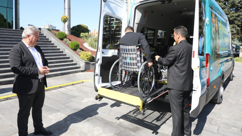 Engelli Dostu Belediyeden ‘Engelsiz Melikgazi’ Aracı
