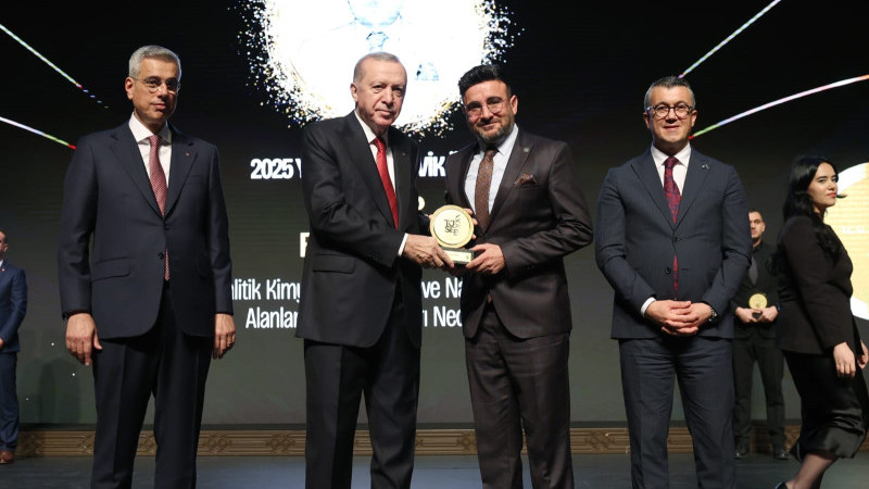 ERÜ’ye Cumhurbaşkanı Recep Tayyip Erdoğan’dan Ödül