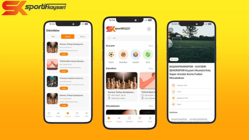 Büyükşehir’den Sporun Dijital Adresi; Sportif Kayseri