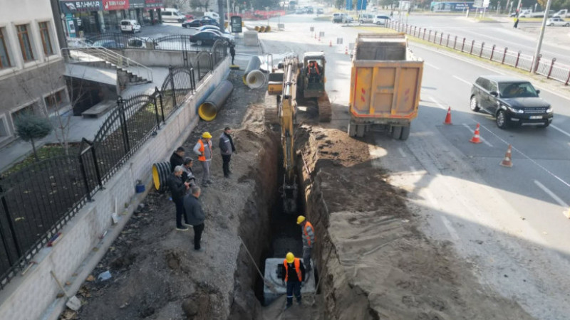 Büyükşehir, Kartal Kavşağı’nda Altyapıyı Güçlendiriyor