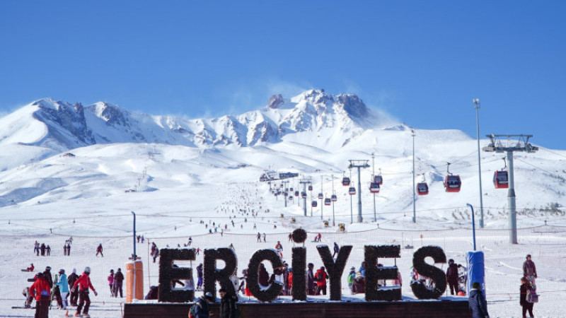 Erciyes’te Kış Spor Festivali Heyecanı