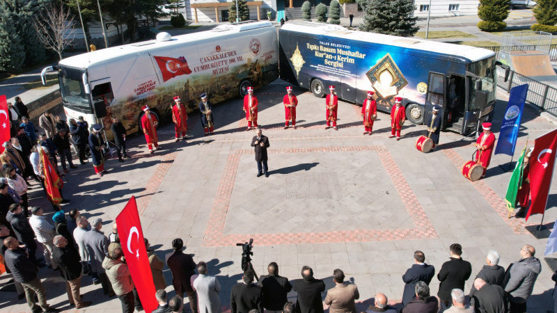 Talas’ta Müze Otobüsler Yola Çıktı