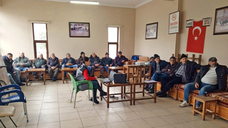 Talas’ta Çiftçiye Eğitimler Sürüyor