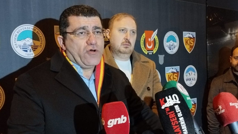 Kayserispor Başkanı Açıkalın; Kayserispor'un hakkı çalına çalına doymadınız.