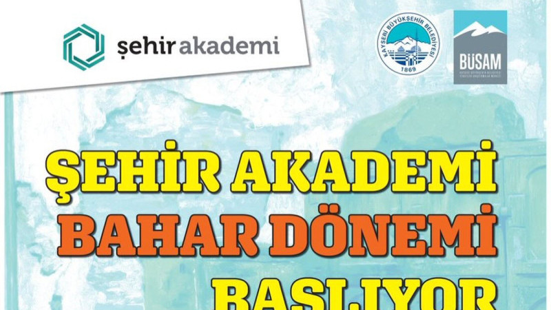 BÜSAM Şehir Akademi, 2026 Bahar Dönemi Kayıtları Başladı