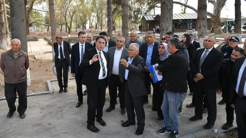 Büyükkılıç, Develi’de Yatırımları İnceledi; 50 Yıllık Su İhtiyacı Güvence Altında