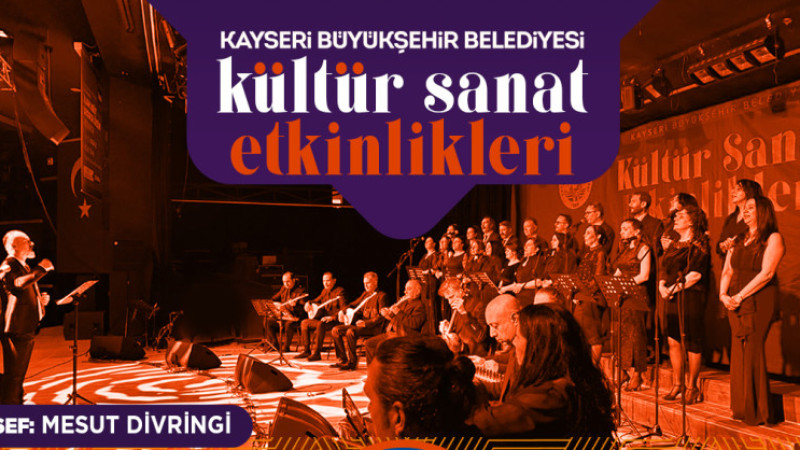 Büyükşehir Konservatuvarı’ndan Türk Halk Müziği Korosu Konseri