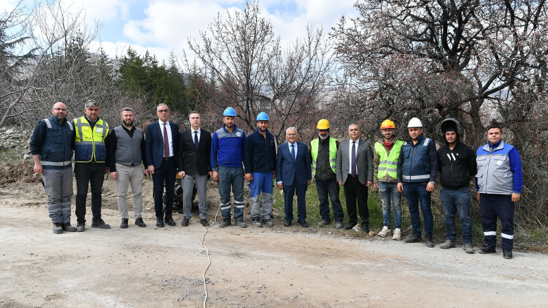Başkan Büyükkılıç’tan Hacılar İlçesindeki 100 Milyon liralık Kaski Yatırımına Yakın Takip
