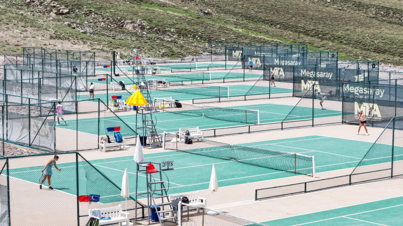 Erciyes, Dünya Tenis Turu’na Ev Sahipliği Yapıyor