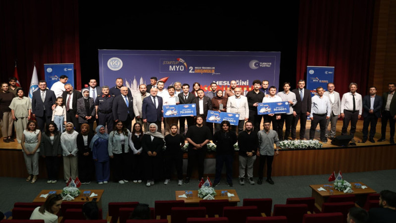KAYÜ’de StartUpMYO 2026 Proje Yarışması’nın Finali Gerçekleştirildi