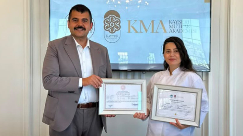 Büyükşehir’in Gastronomi Vizyon Projesi Kayseri Mutfak Akademisi İlk Mezunlarını Verdi