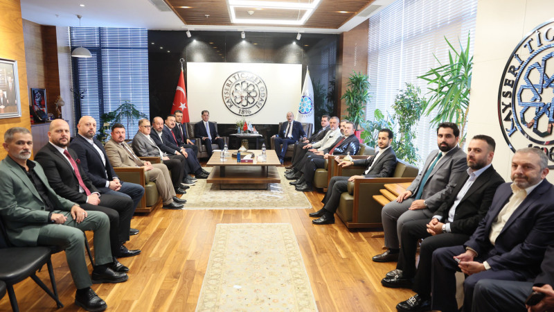 Kayseri Ticaret Odası ile Erbil Arasında Ticari Köprüler Güçleniyor